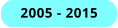 2005 - 2015