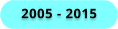 2005 - 2015